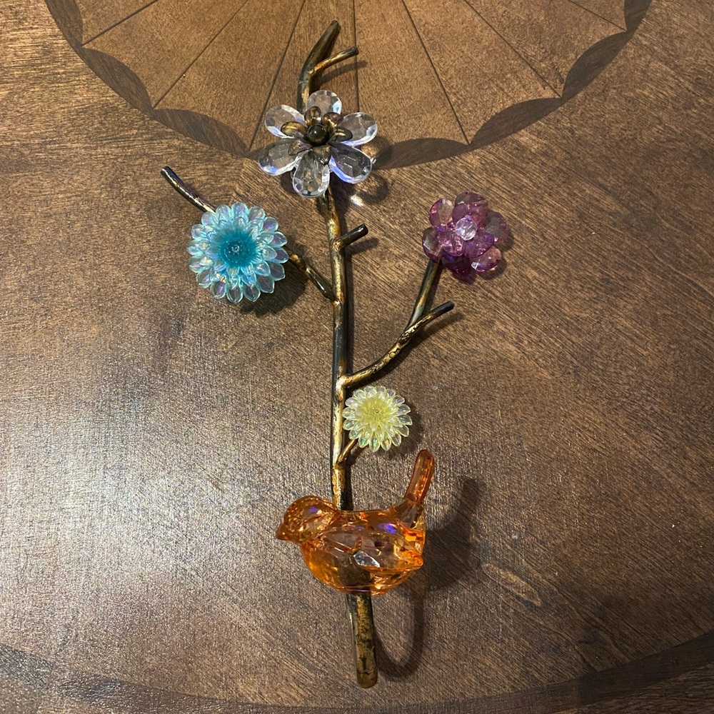 Pier 1 Flower and Bird wall hook